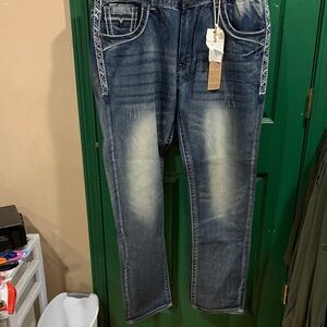 Men's Slim Fit Jeans - Blue